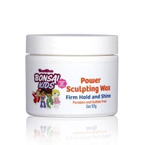 Bonsai Kids 2oz Sculpting Wax - Flexible Hold Styling Pomade for Toddlers & Boys